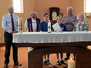 St Columba’s Primary School, Ballarat North transfer agreement signing
