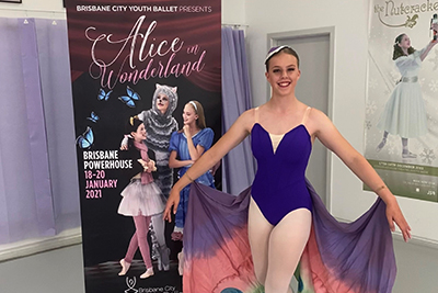 Damascus College student Imogen selected to perform ballet interstate