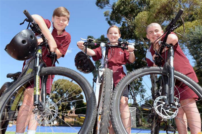National Ride to School Day at St Alipius Parish Primary School, Ballarat East