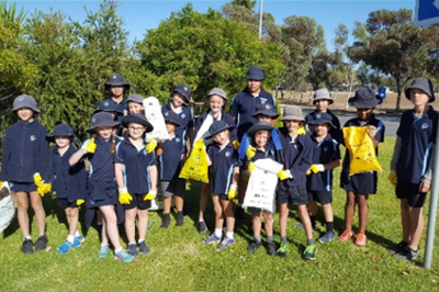 Clean up Australia Day at St Mary’s Primary School, Sea Lake