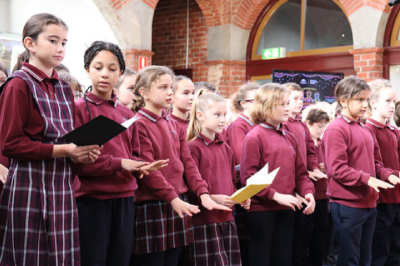 Students from St Alipius Parish School, Ballarat East Attend Reconciliation Week Launch