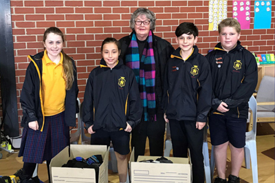 St Aloysius Primary School, Redan Students Assist the Ballarat Soup Bus