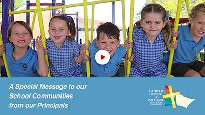 A message to our school communities from our principals