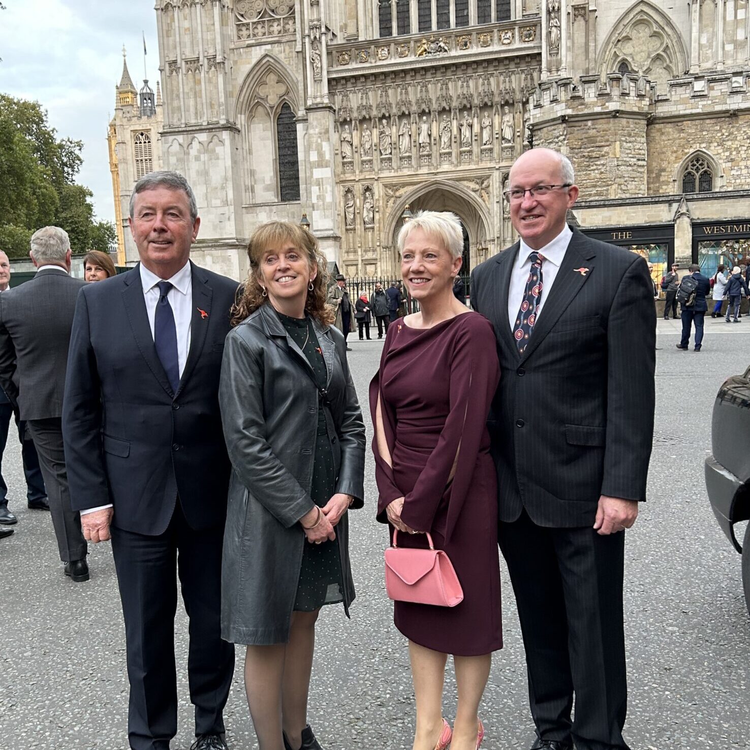 DOBCEL Chair Terry Harney and wife Marie, along with Executive Director Tom Sexton and wife Ann, were on hand for the event.