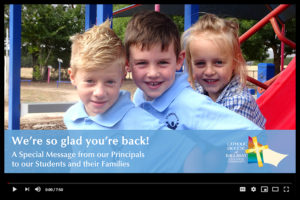 Principals Welcome Back Video Message
